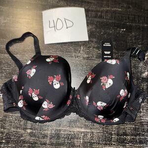 Torrid 40D Tshirt Wired Bra Balconette Fit Natural Shaping